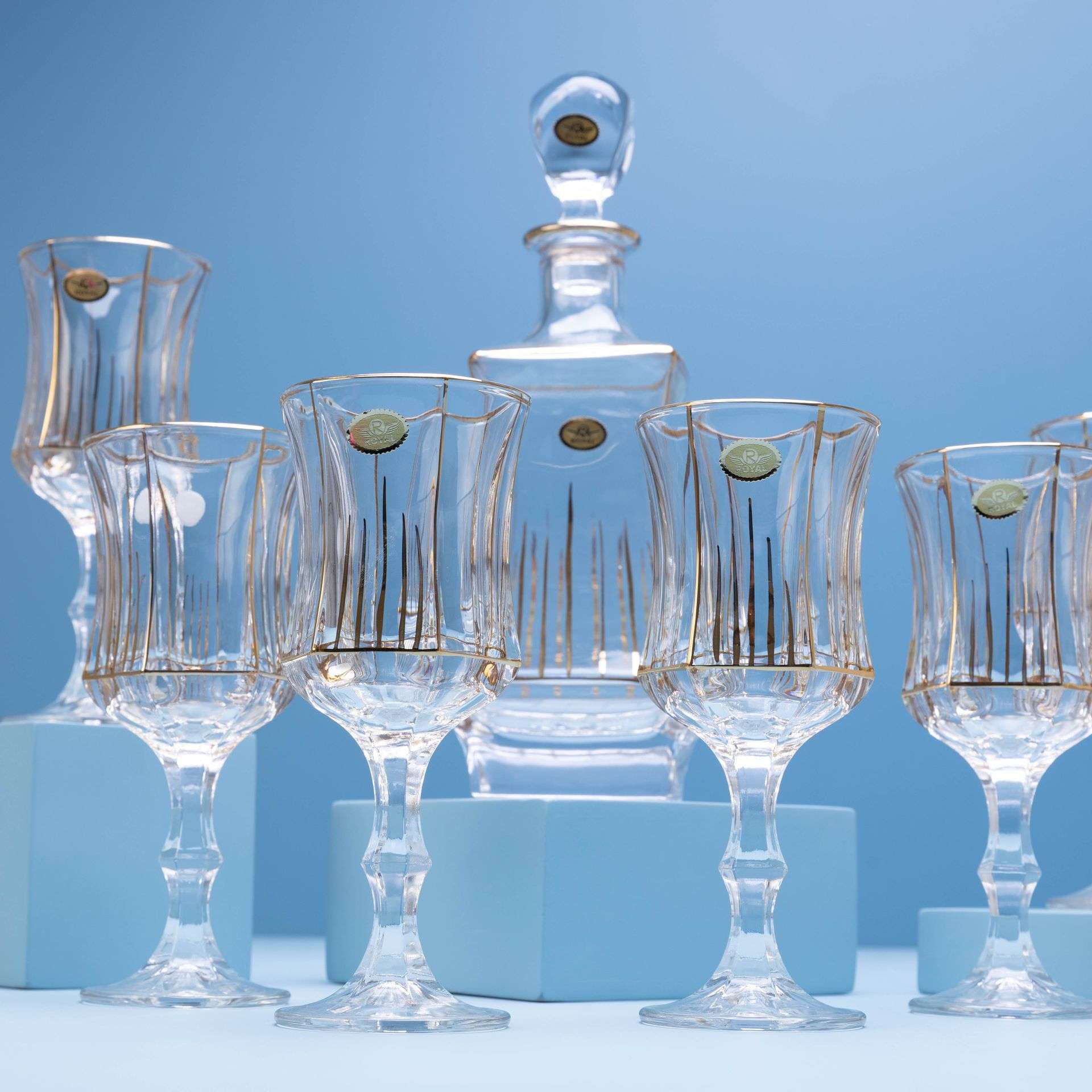 Golden Drinkware Set