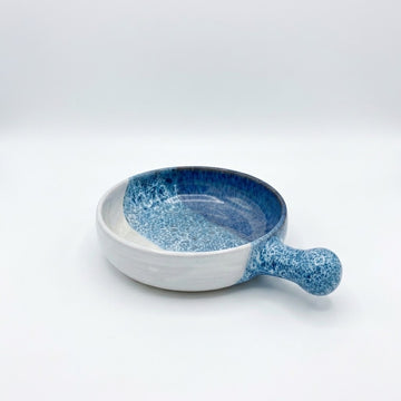Glazed Blue Pottery Psc - Blue