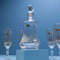 Golden Silhouette Decanter Set