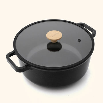 Alma Ceramic Pot Black