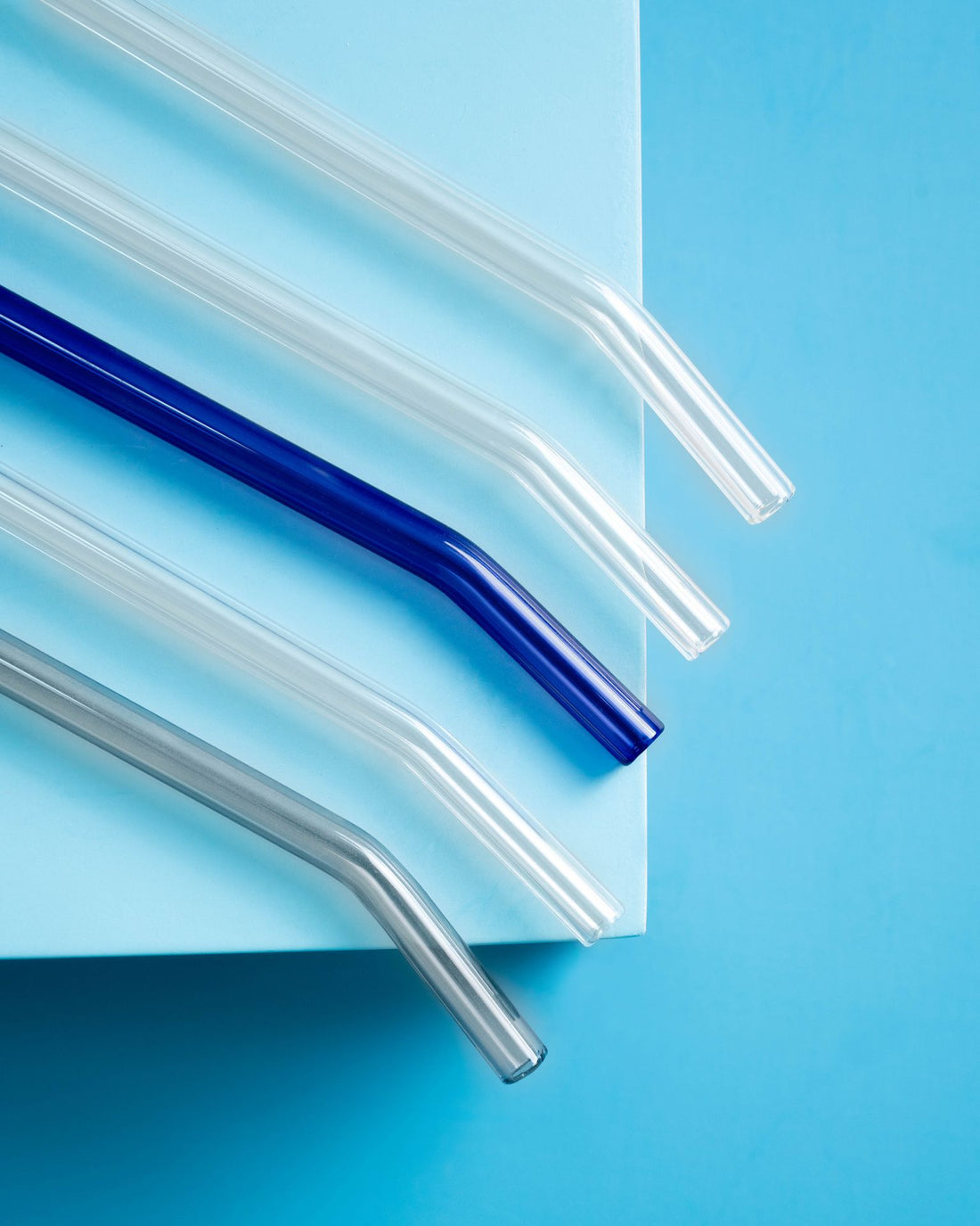 Color Pop Glass Straw Set