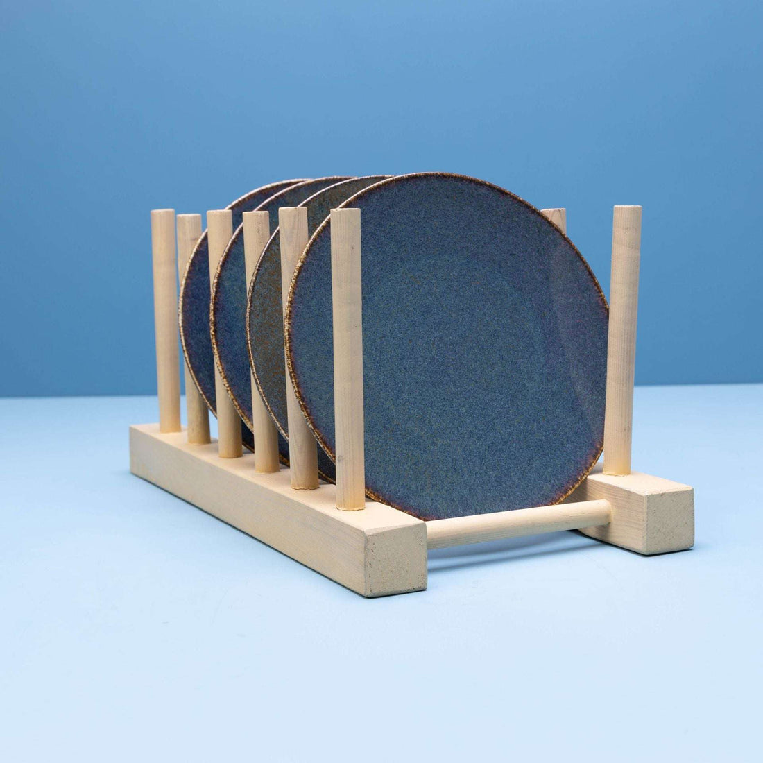 Brown Plates Holder