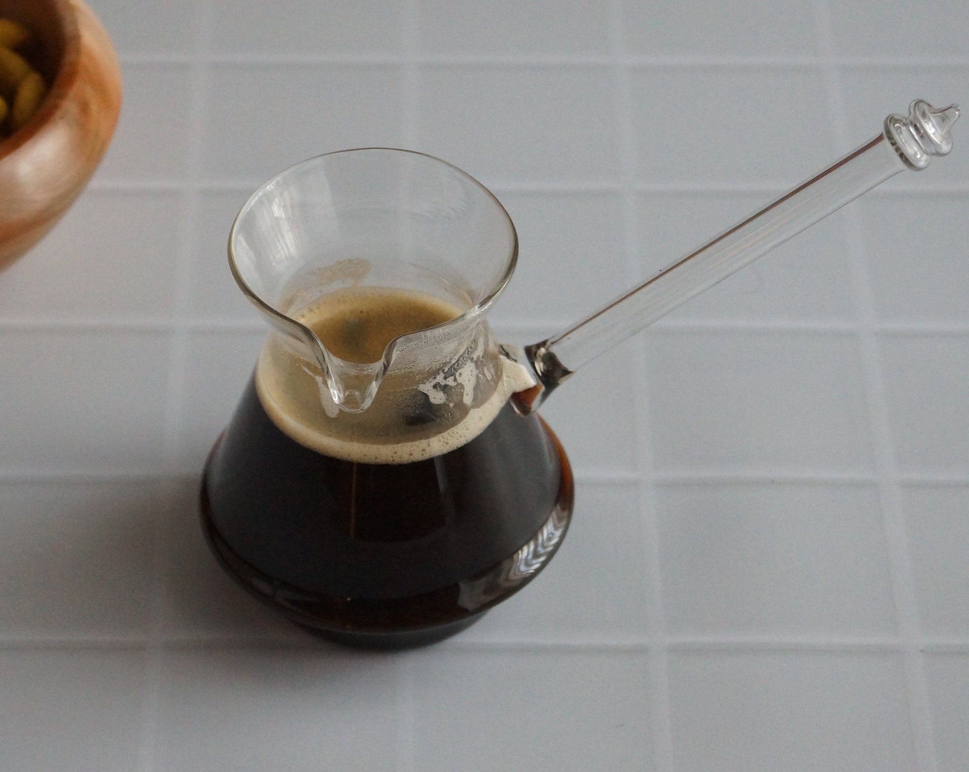 Glass Coffee Pot (kanaka)