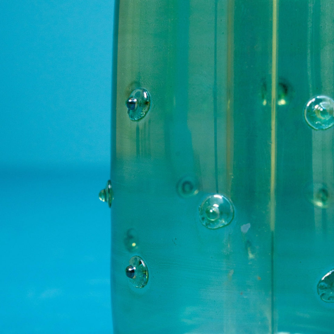 Bubble Textured Glass Cup