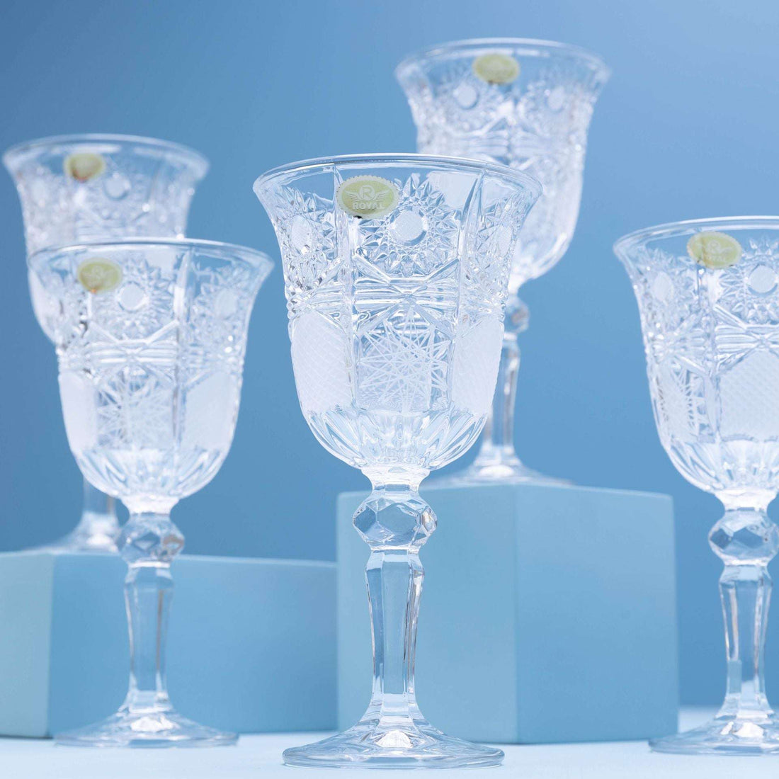 Regal Cut Goblet set