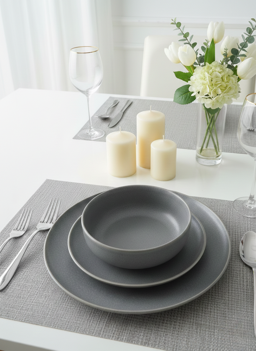 Neo Stone Dinner Set