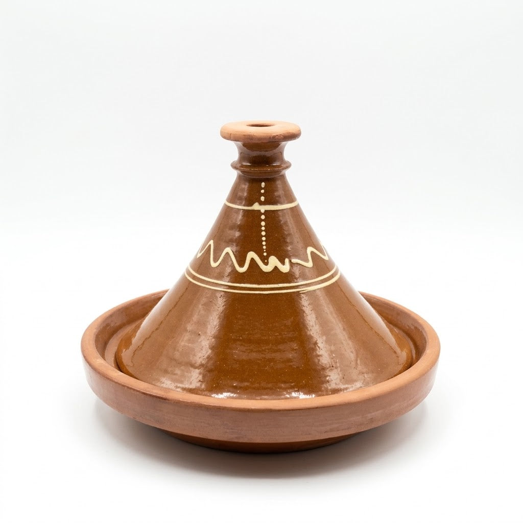 3-Piece Terra Cotta Tagine Set