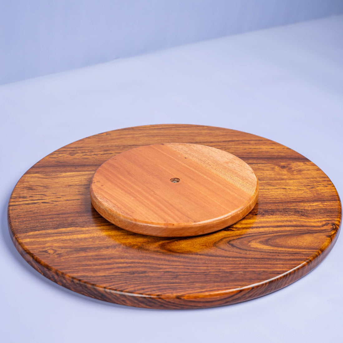 Rotating Wooden Lazy Susan