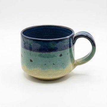 Blue Club Pottery Mug