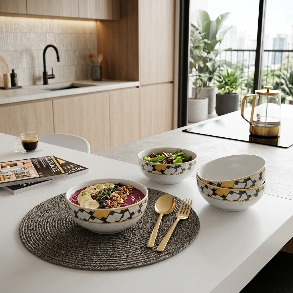 4-Pieces Starry Bowl Set — HomePro Egypt (view 1)