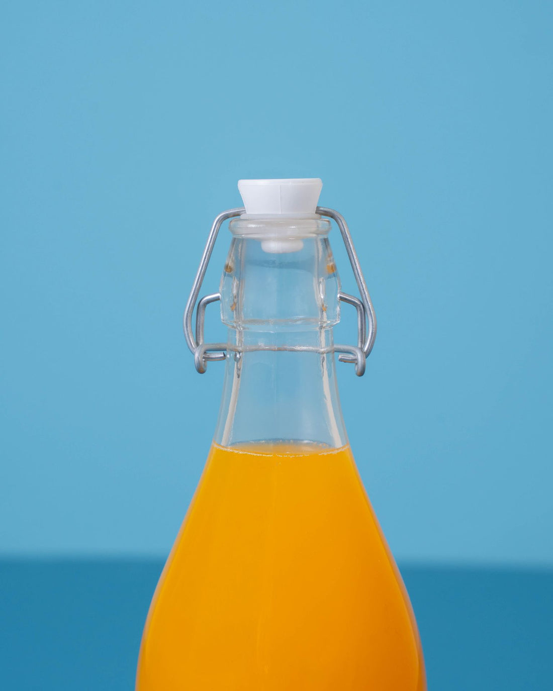 Glass Bottle with Swing Lid