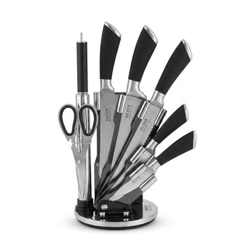 8-Piece Durable Stainless Steel Kitchen Knife Set
