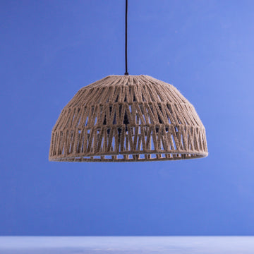 Boho Basket Ceiling Lamp