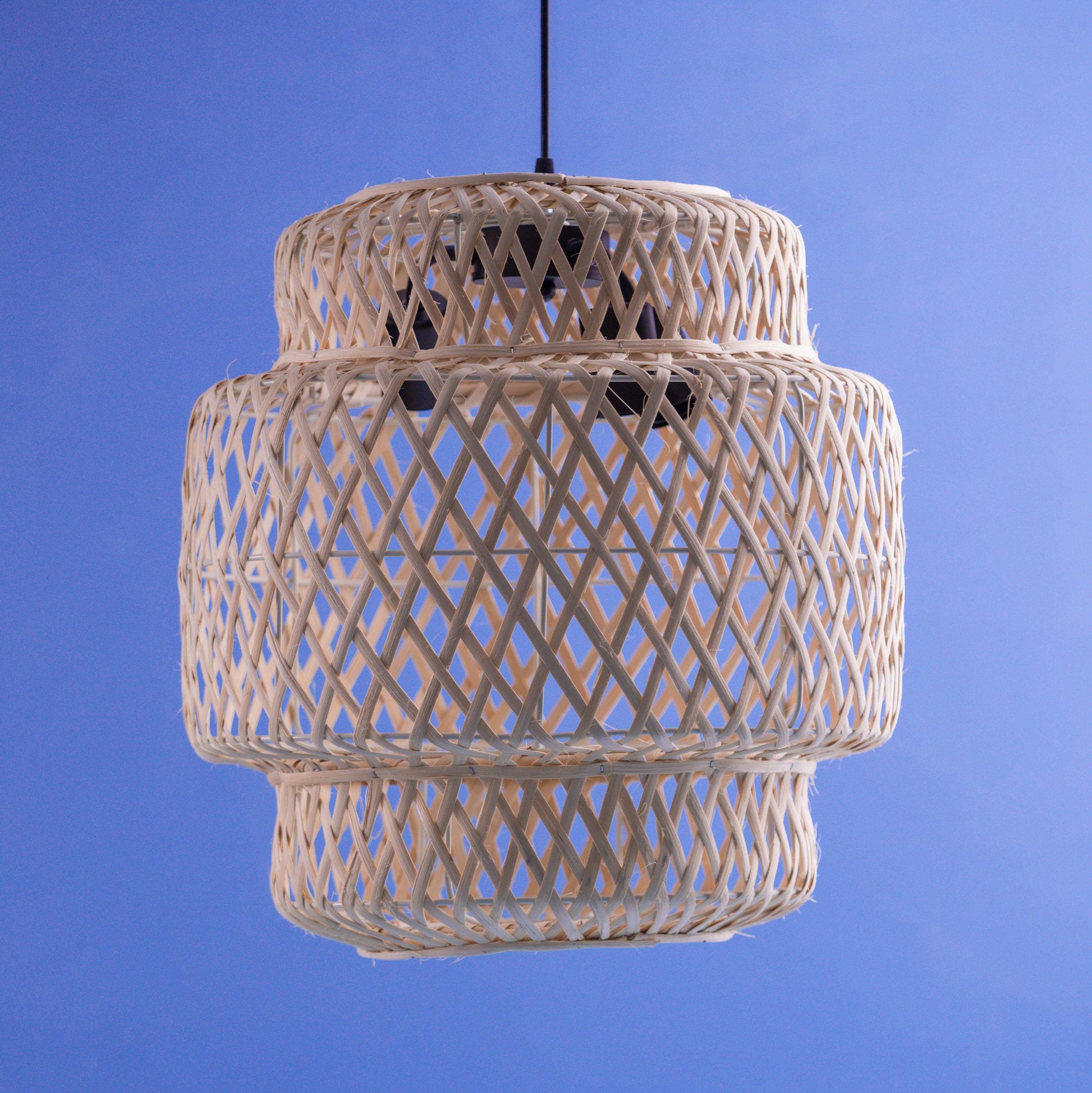 Rattan Glow Pendant