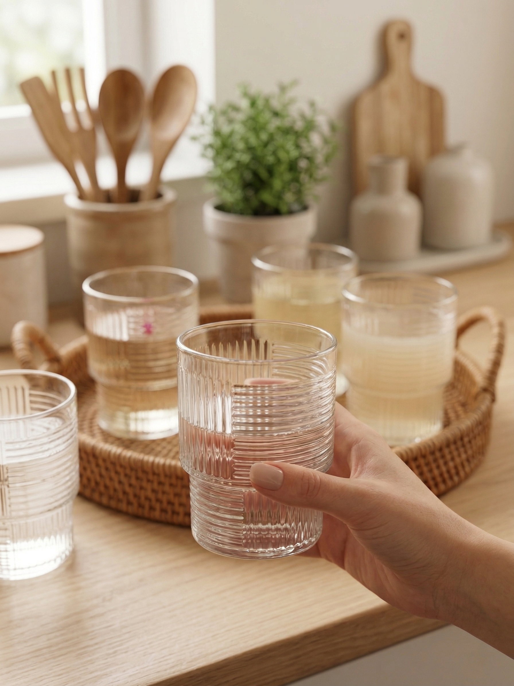 Textured Ribbed Cup – HomePro