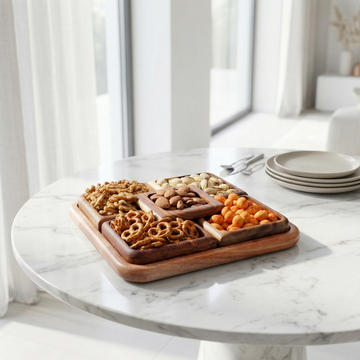 Nuts Wooden Platter