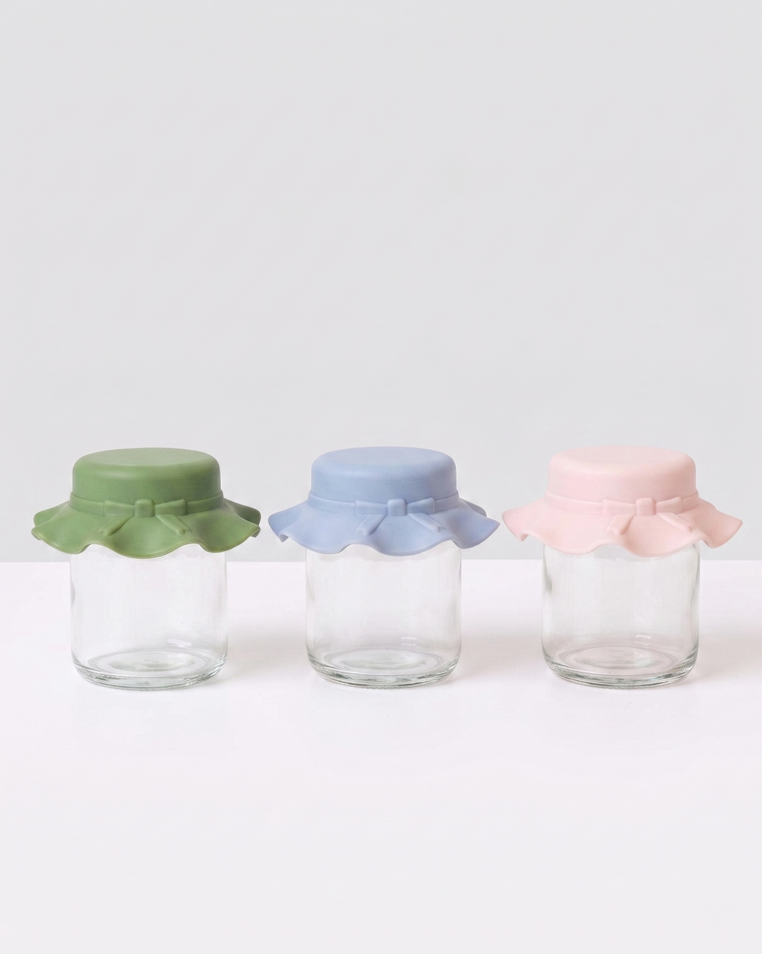 Classic Lid Spice Jars 3pcs Set
