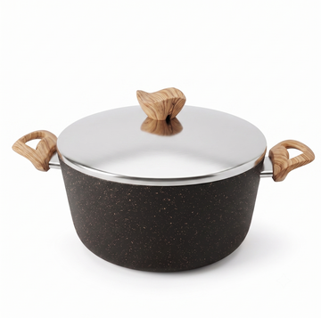 Terynova Granite Casserole – Black