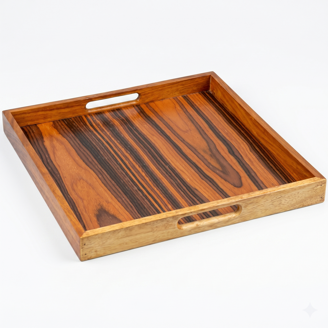 Square Wooden Serving Tray