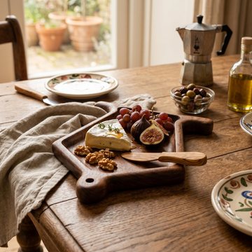 Lantern Wooden Platter