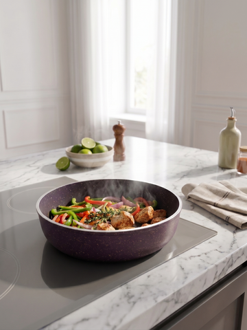 Terynova Granite Tray – Maroon
