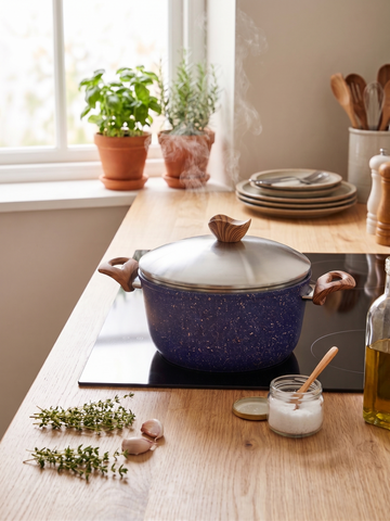 Terynova Granite Casserole – Turquoise