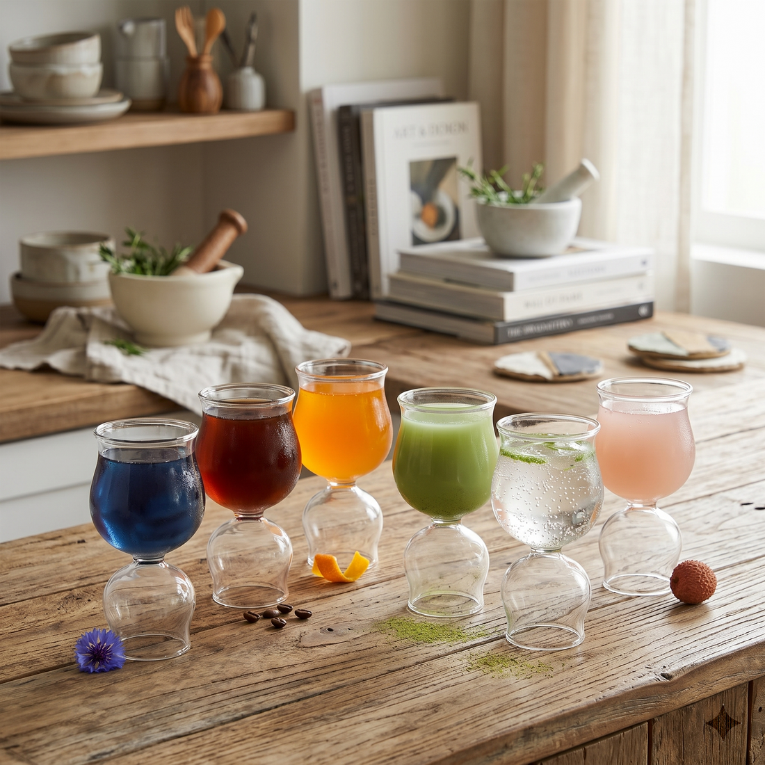 Twist Duo Glass Cup