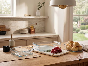 Borcam Pyrex 3-Piece Tajins Set