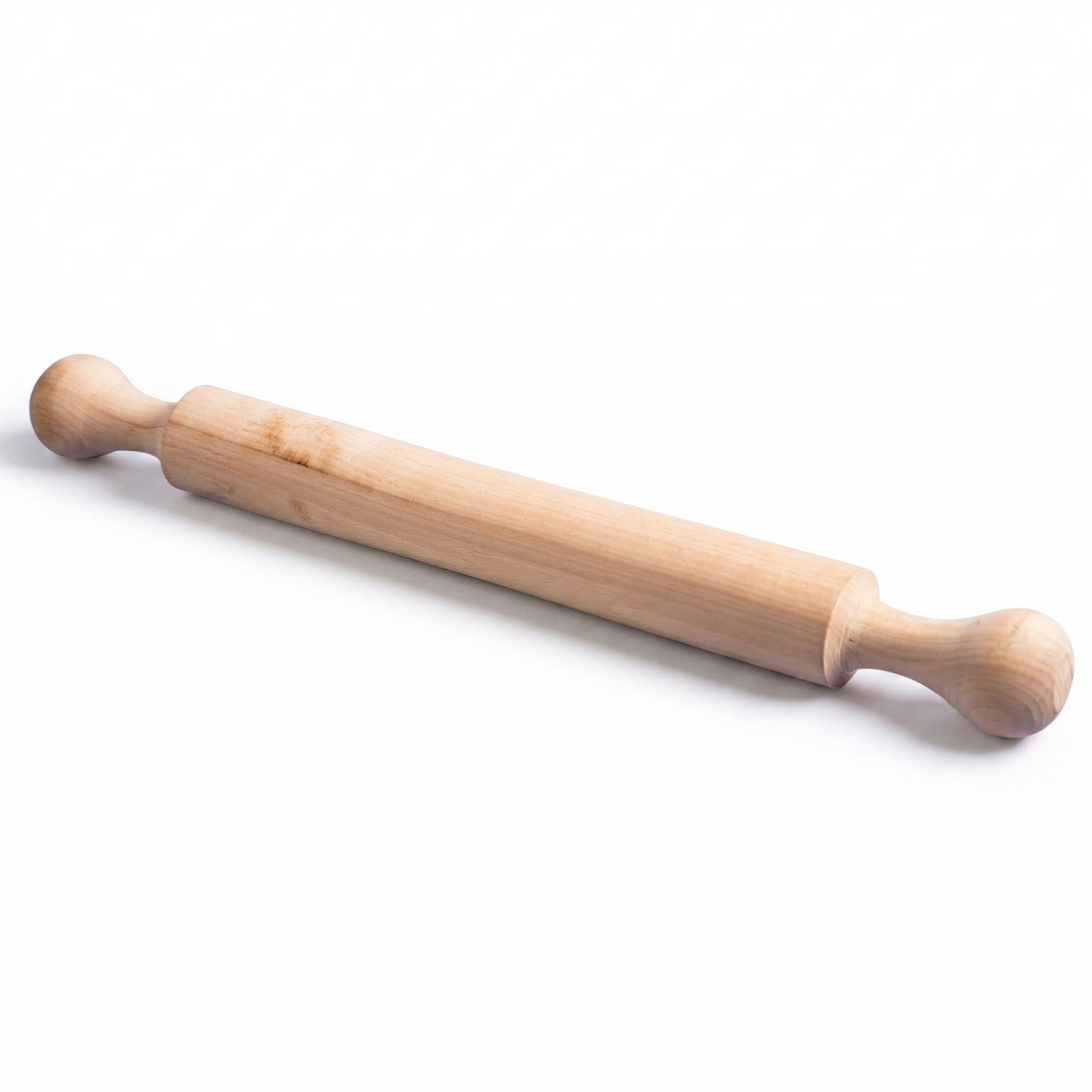 Wooden dough roller