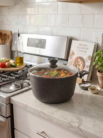Terynova Granite Casserole – Grey