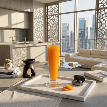 SkySip Tall Glass Cup