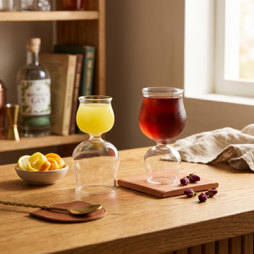 Twist Duo Glass Cup