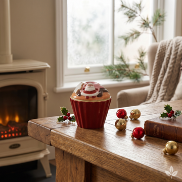 Santa Claus Candle Base