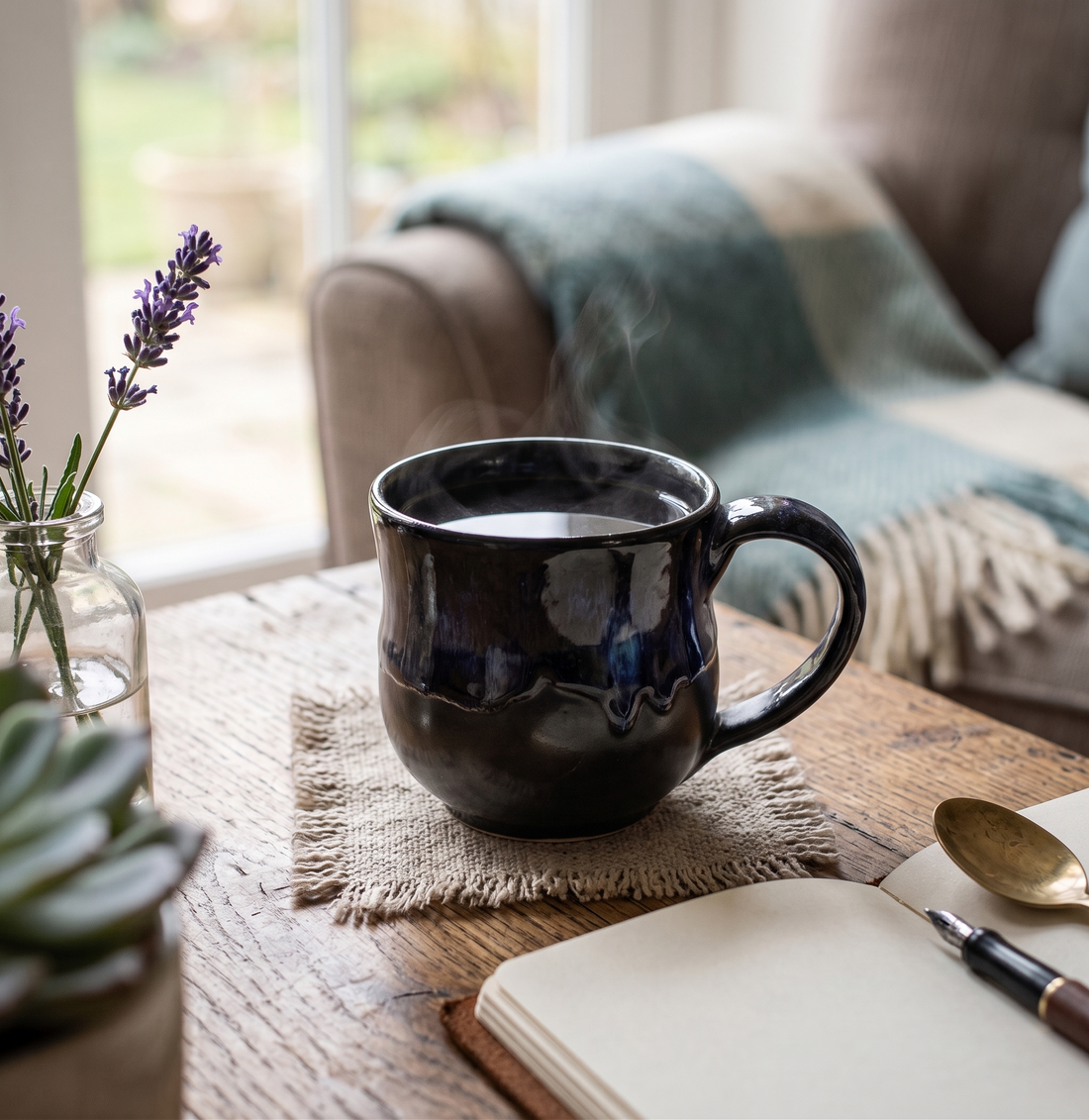 Dark Tide Pottery Mug