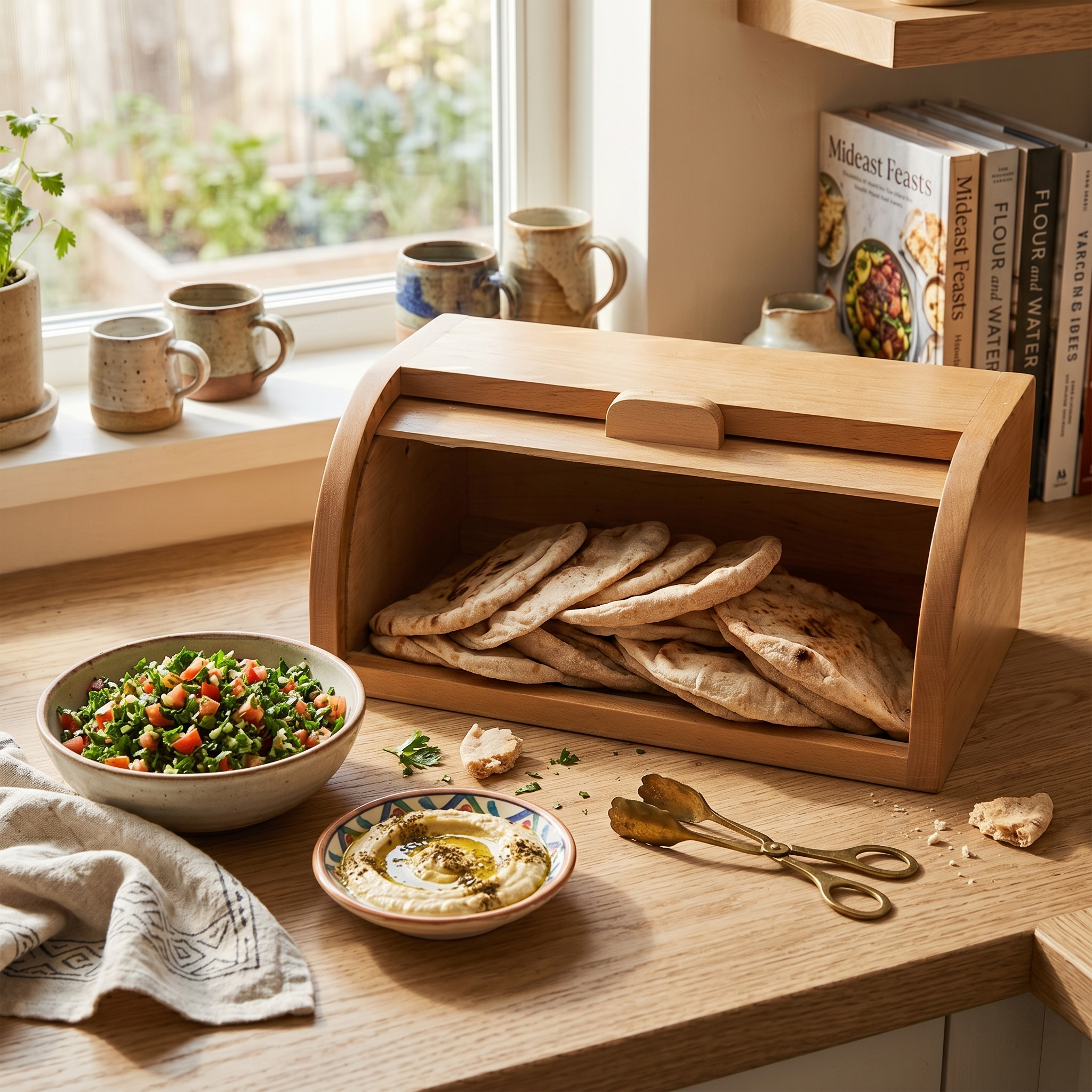 Rustic Roll Bread Box – HomePro