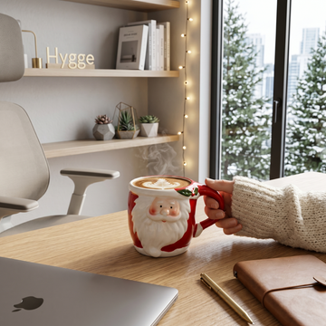 Santa’s Cozy Smile Mug