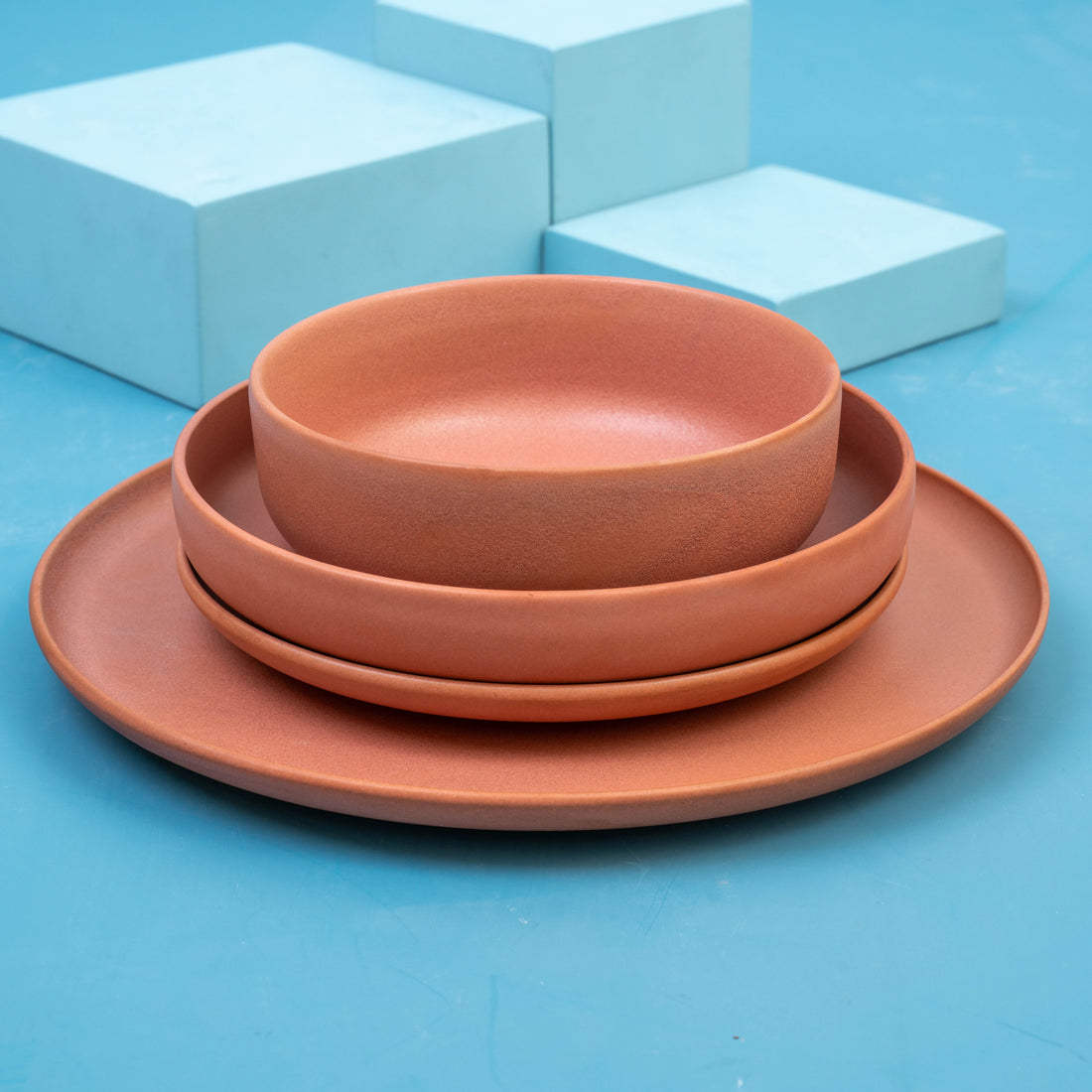 Earthstone Matte Dinner Set