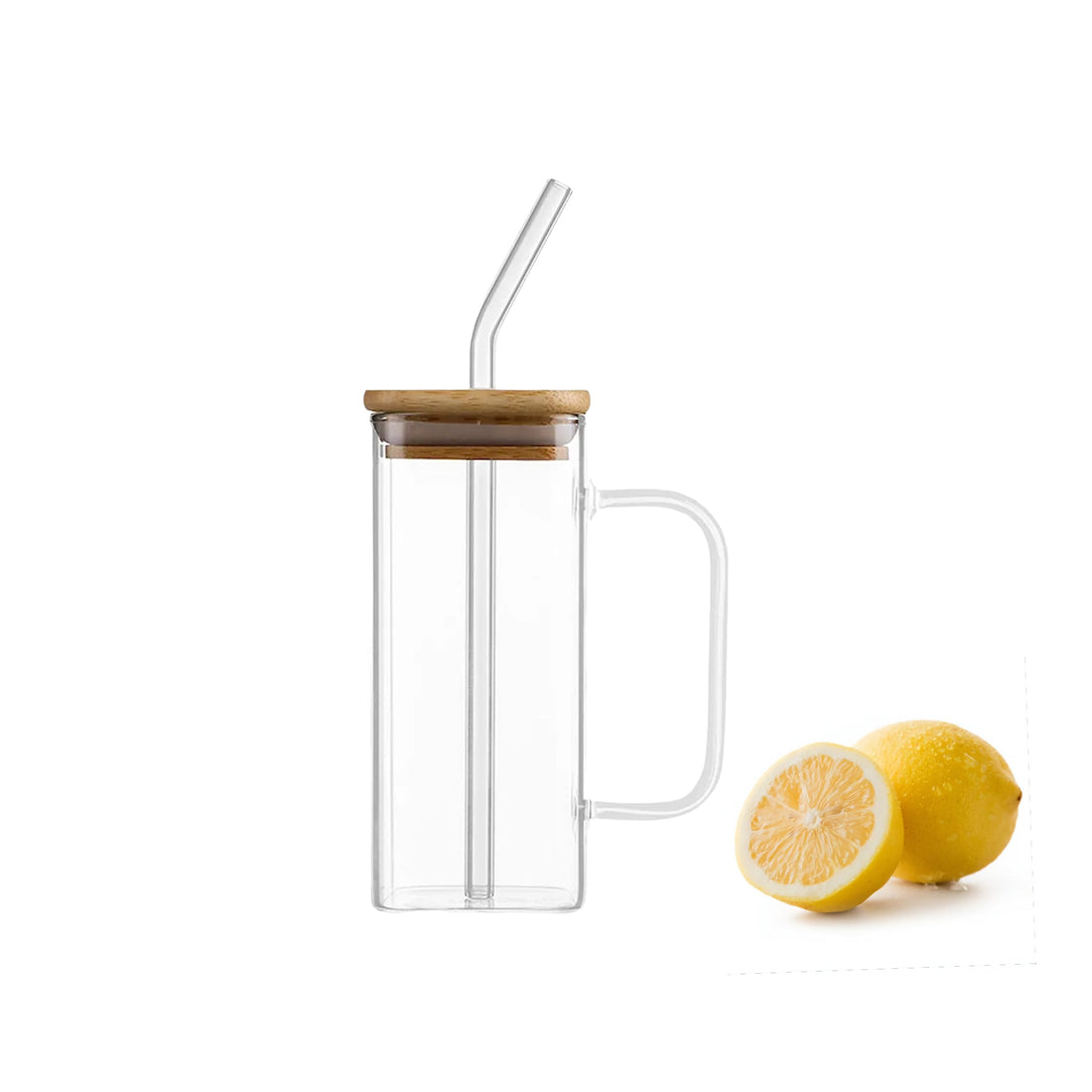 ChillWave Bamboo Glass Mug