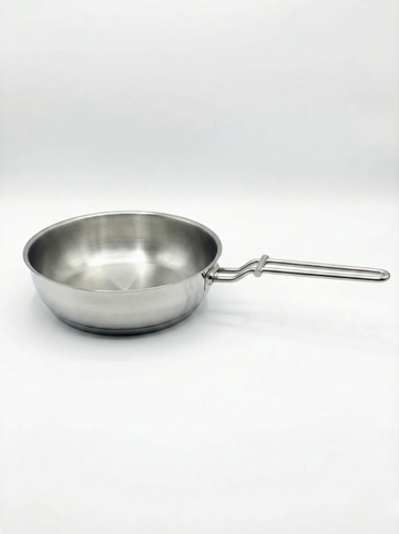 Stainless Steel Pan Without Lid