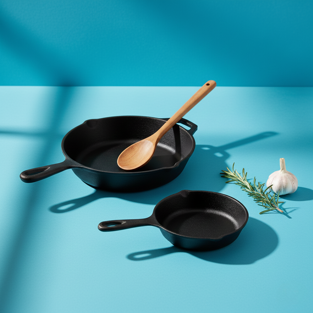 Cast-iron Pans Set