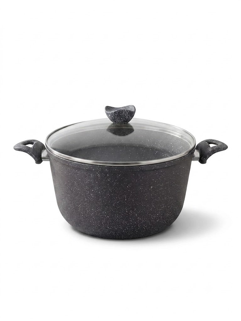 Terynova Granite Casserole – Grey — HomePro Egypt (view 1)