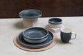Aqua Mist Dinner Set