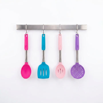 4-Pieces Silicon Kitchen Utensil Set