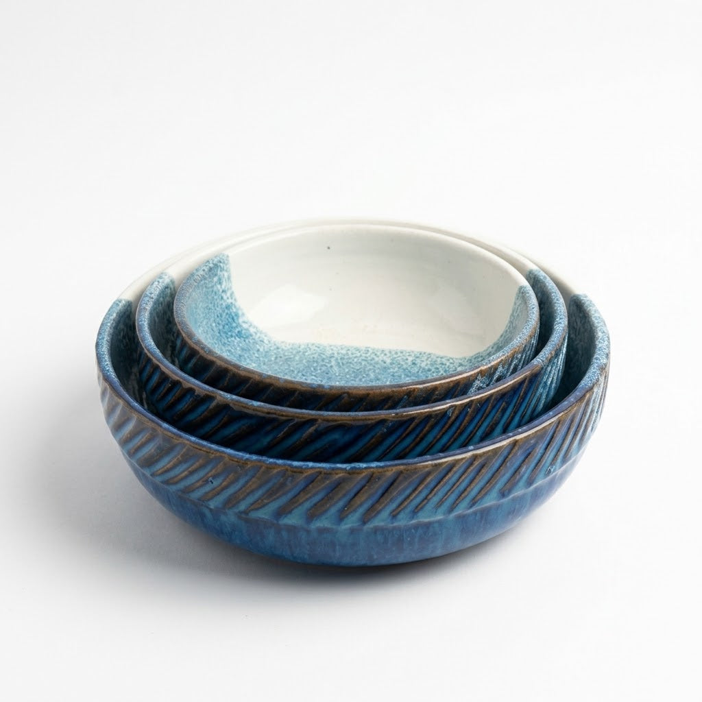 Ocean Wave Bowl Set — HomePro Egypt (view 1)