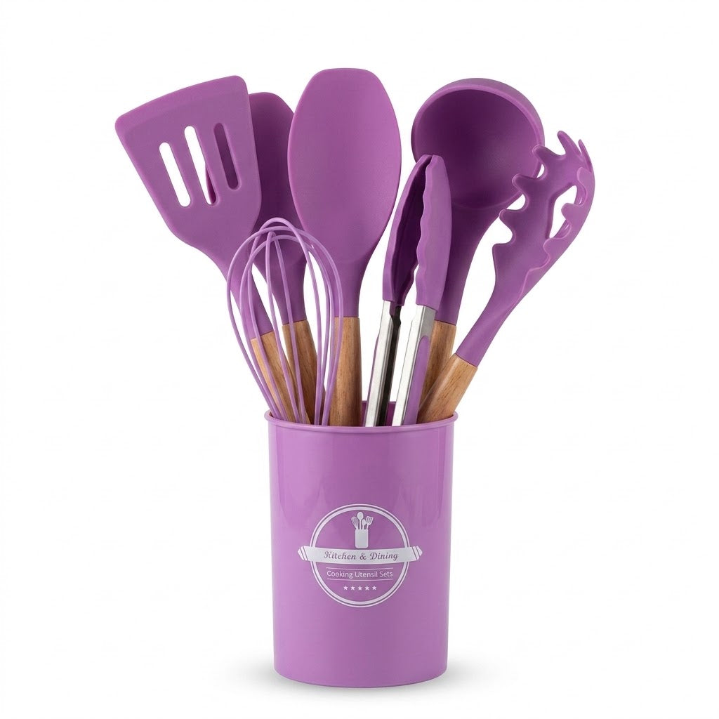 12-Piece Silicone Utensil Set