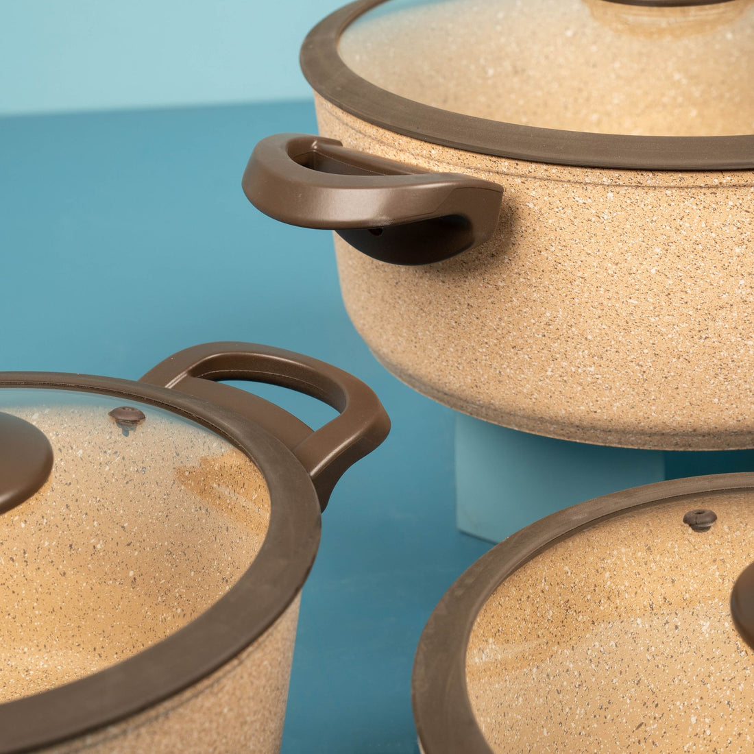 Beige Granite Casserole