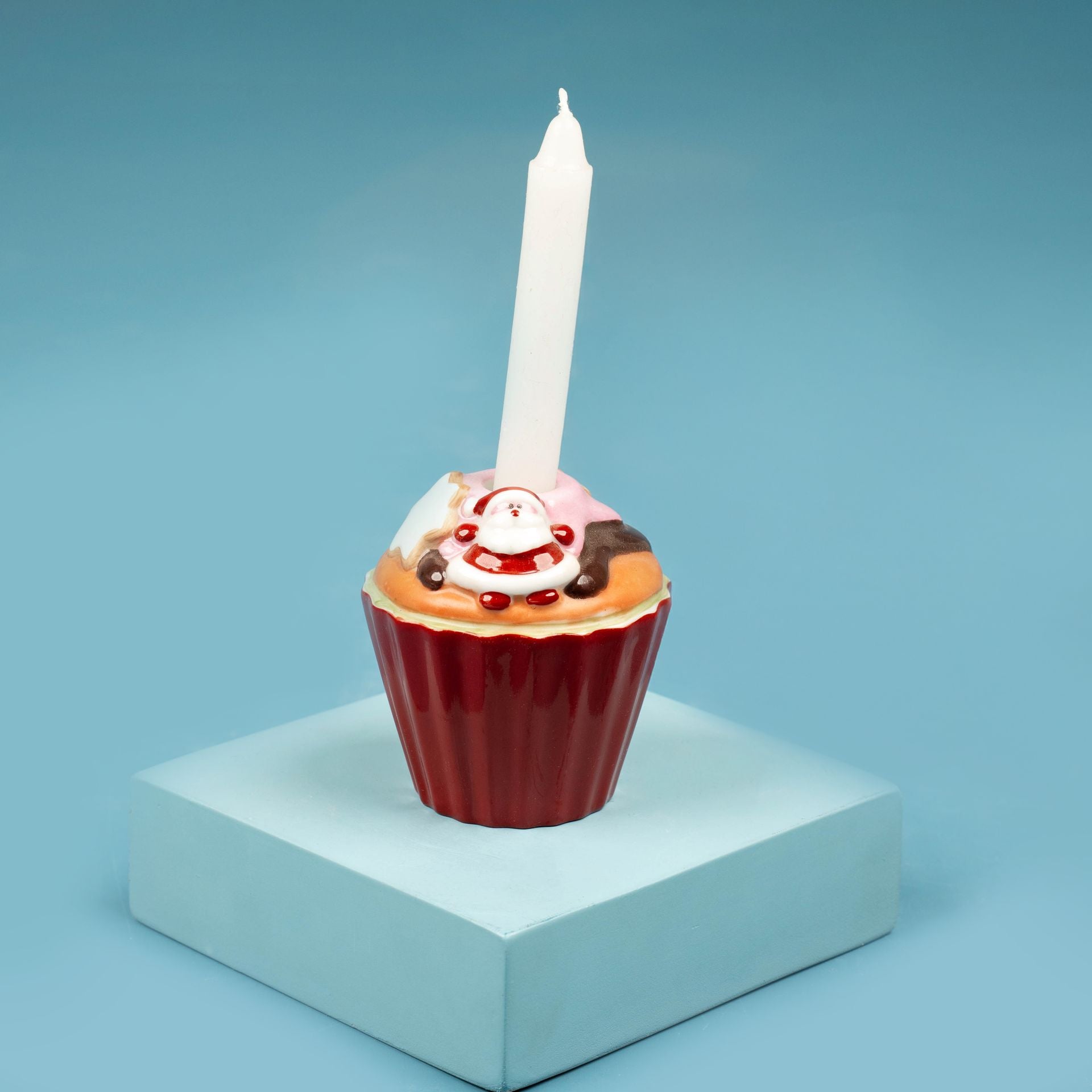 Santa Claus Candle Base