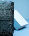 Dotline Glass Cup - Black