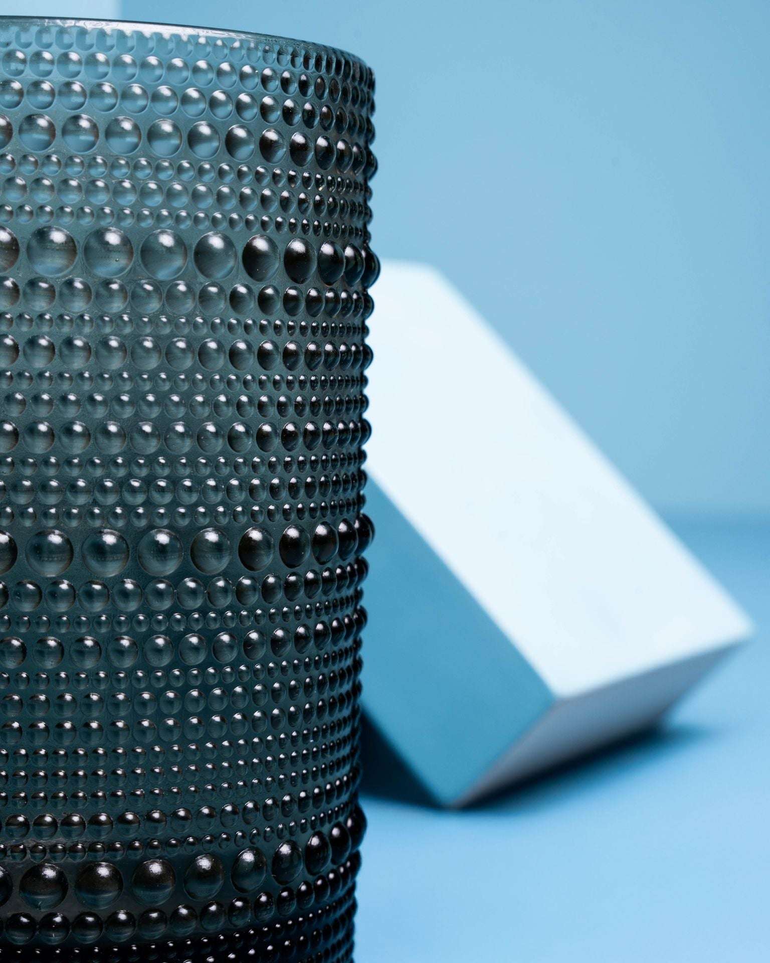 Dotline Glass Cup - Black