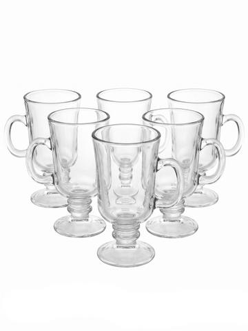 Clear Stemmed Mug
